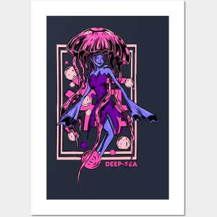 Angel in Deep-sea Posters and Art